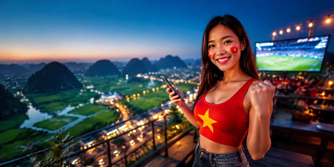 Người chơi sử dụng điện thoại để tham gia xổ số tại Ninh Bình